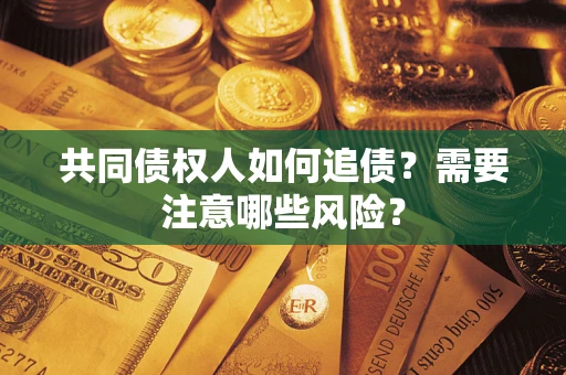 武汉共同债权人如何追债？需要注意哪些风险？