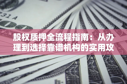 武汉股权质押全流程指南：从办理到选择靠谱机构的实用攻略