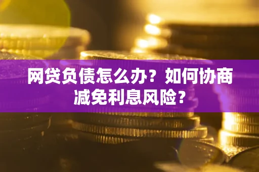 武汉网贷负债怎么办？如何协商减免利息风险？