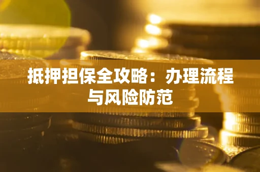武汉抵押担保全攻略：办理流程与风险防范
