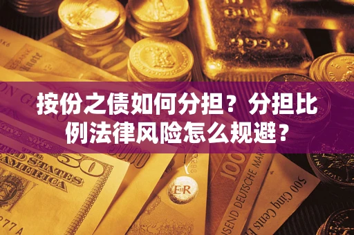 武汉按份之债如何分担？分担比例法律风险怎么规避？