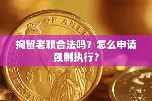 武汉拘留老赖合法吗？怎么申请强制执行？