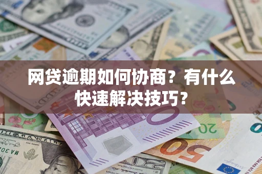 武汉网贷逾期如何协商？有什么快速解决技巧？
