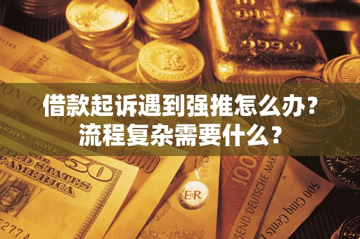 武汉借款起诉遇到强推怎么办？流程复杂需要什么？