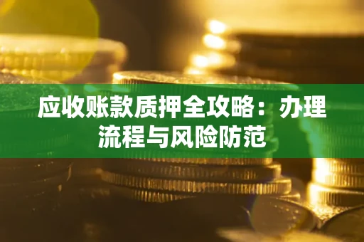 武汉应收账款质押全攻略：办理流程与风险防范
