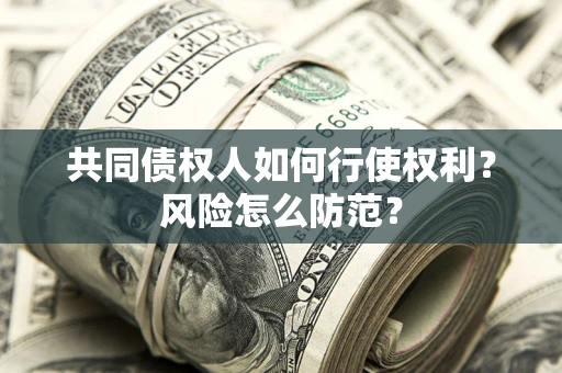 武汉共同债权人如何行使权利？风险怎么防范？