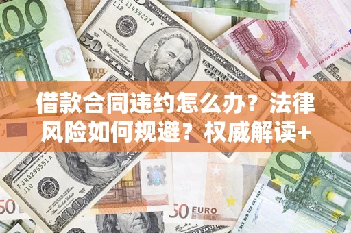 武汉借款合同违约怎么办?法律风险如何规避?权威解读+实用指南 武汉借款合同违约怎么办?法律风险如何规避?权威解读+实用指南
