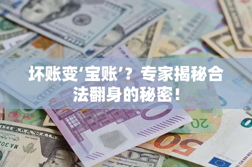 武汉坏账变‘宝账’？专家揭秘合法翻身的秘密！