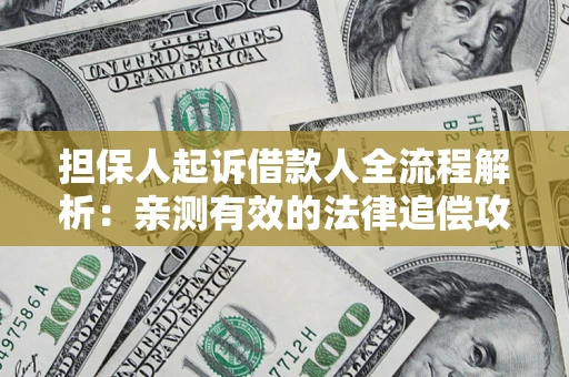武汉担保人起诉借款人全流程解析：亲测有效的法律追偿攻略