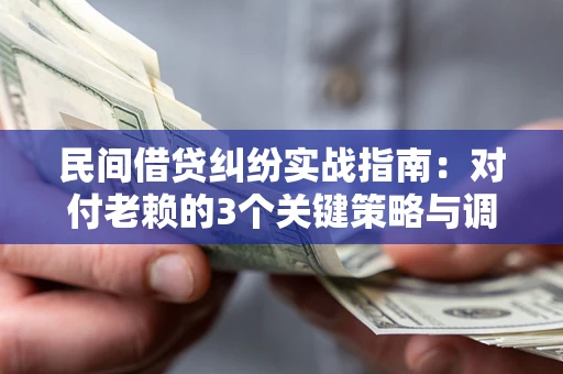 武汉民间借贷纠纷实战指南：对付老赖的3个关键策略与调解盲区解析