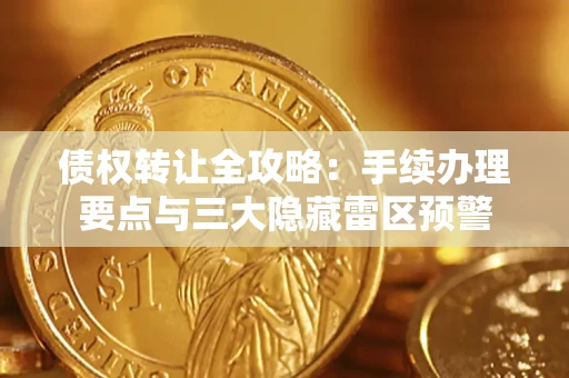 武汉债权转让全攻略：手续办理要点与三大隐藏雷区预警