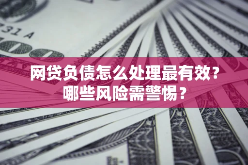 武汉网贷负债怎么处理最有效？哪些风险需警惕？