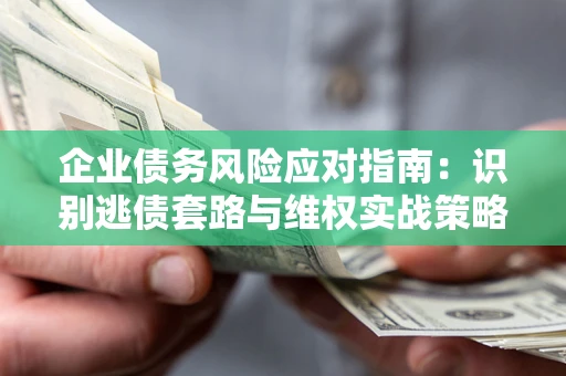 武汉企业债务风险应对指南：识别逃债套路与维权实战策略