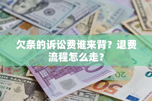 武汉欠条的诉讼费谁来背？退费流程怎么走？